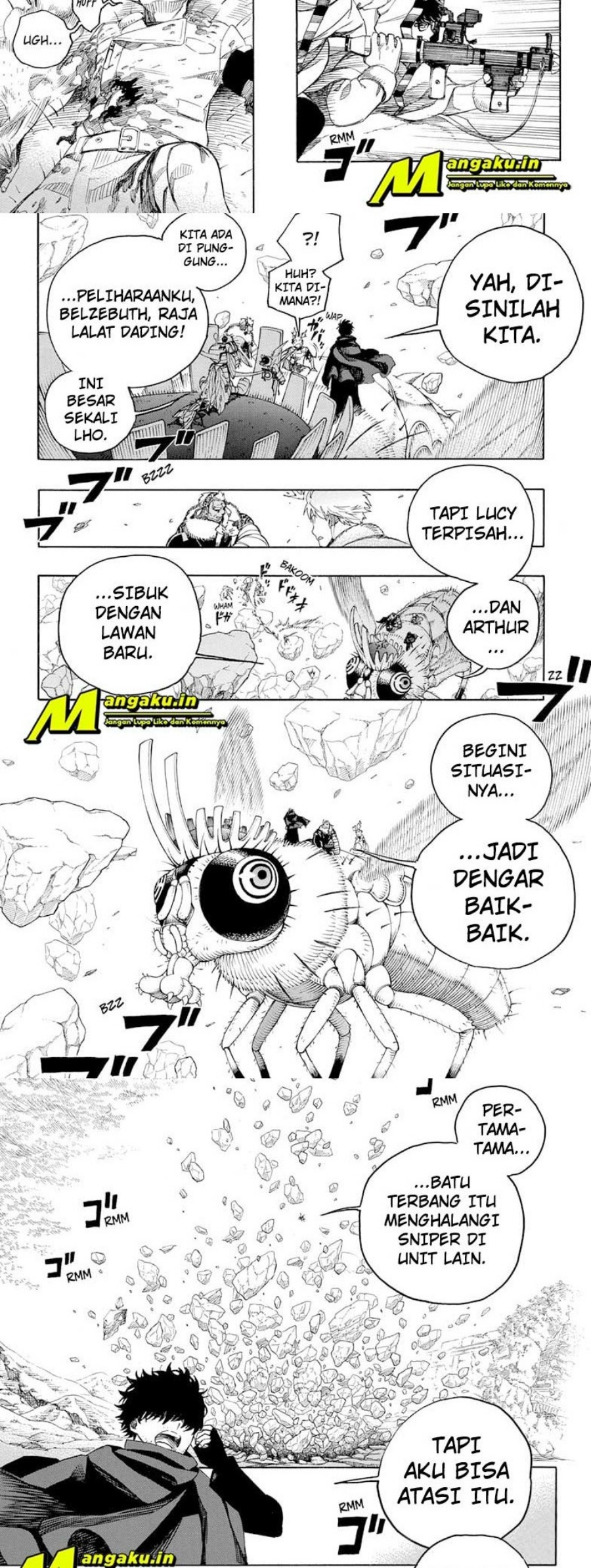 Ao no Exorcist Bab 136 halaman 4