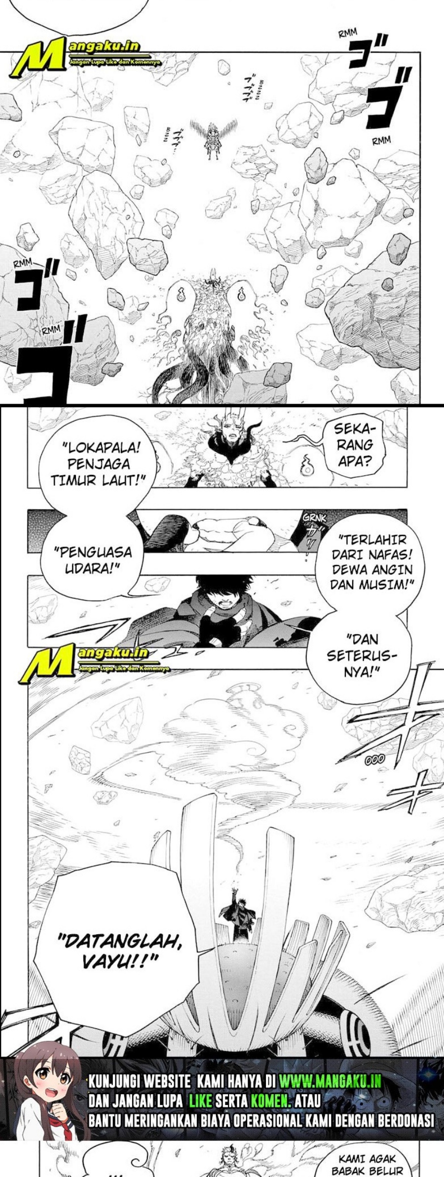 Ao no Exorcist Bab 136 halaman 6