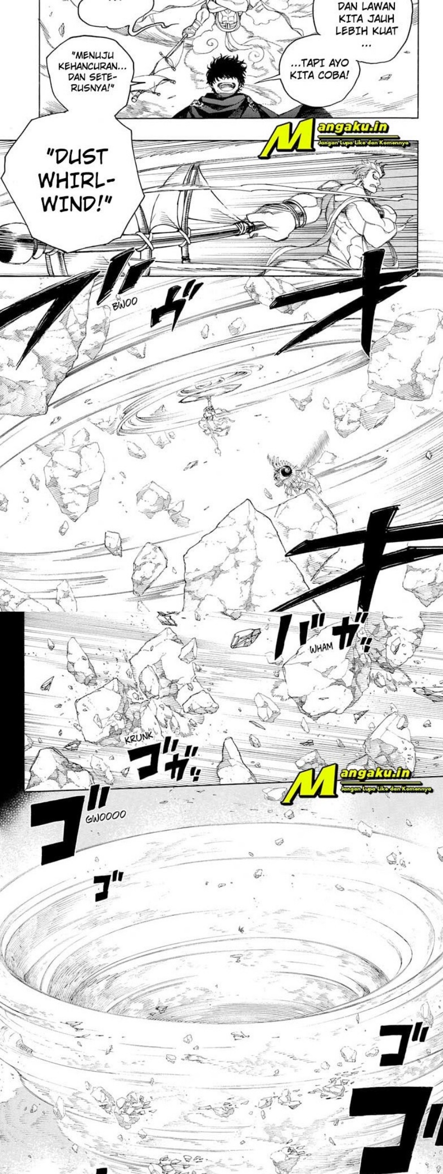 Ao no Exorcist Bab 136 halaman 7
