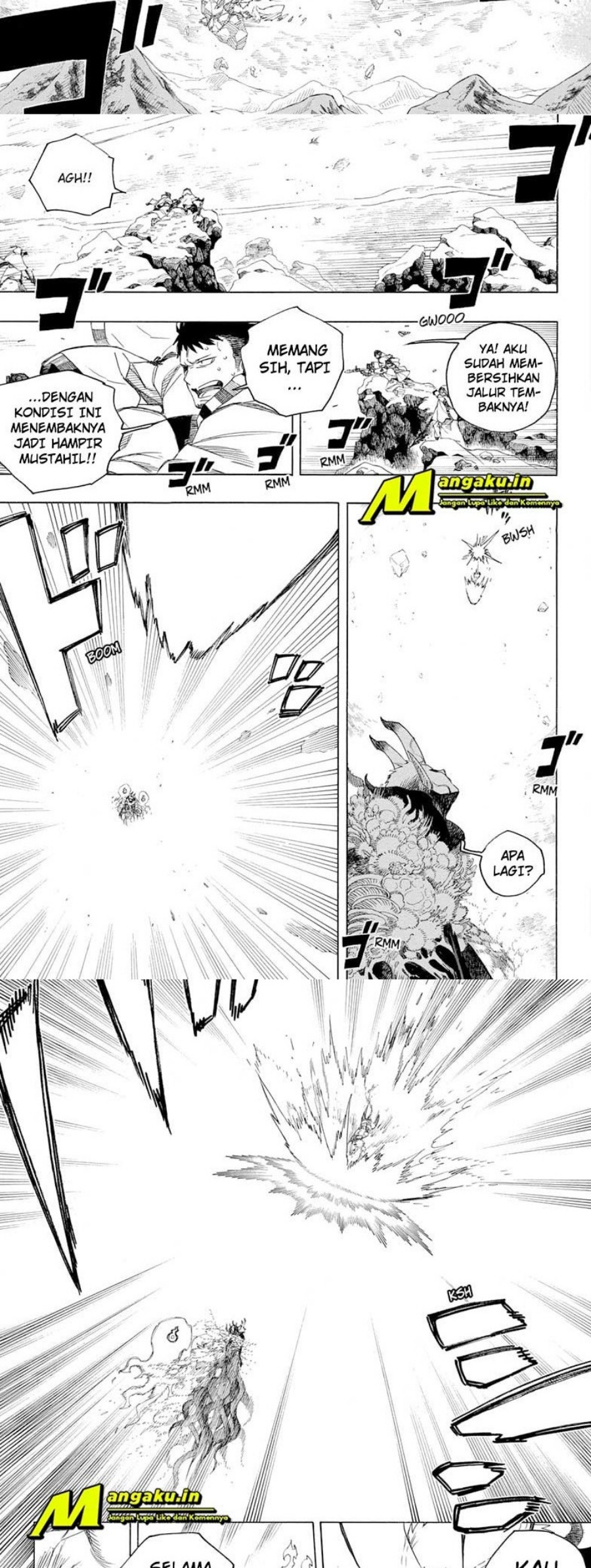 Ao no Exorcist Bab 136 halaman 8