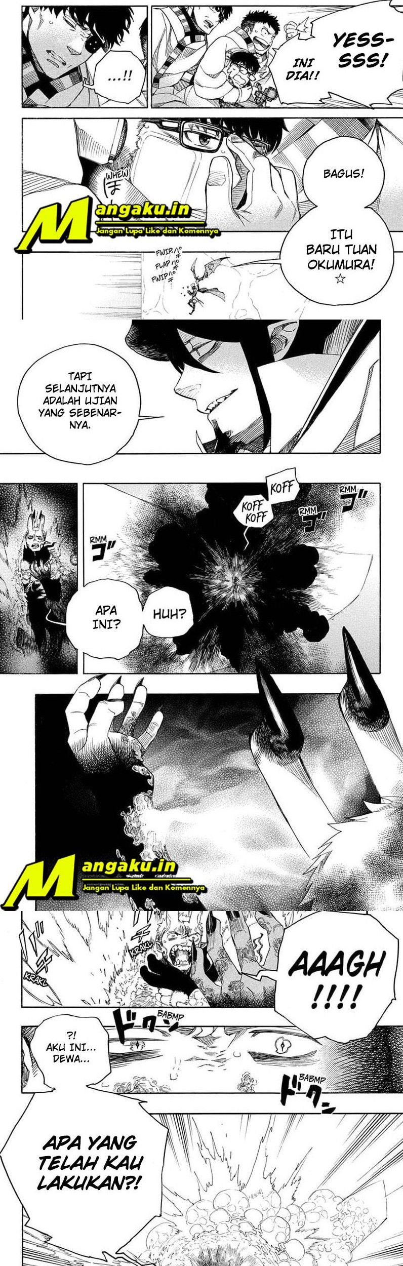 Ao no Exorcist chapter 137 halaman 2