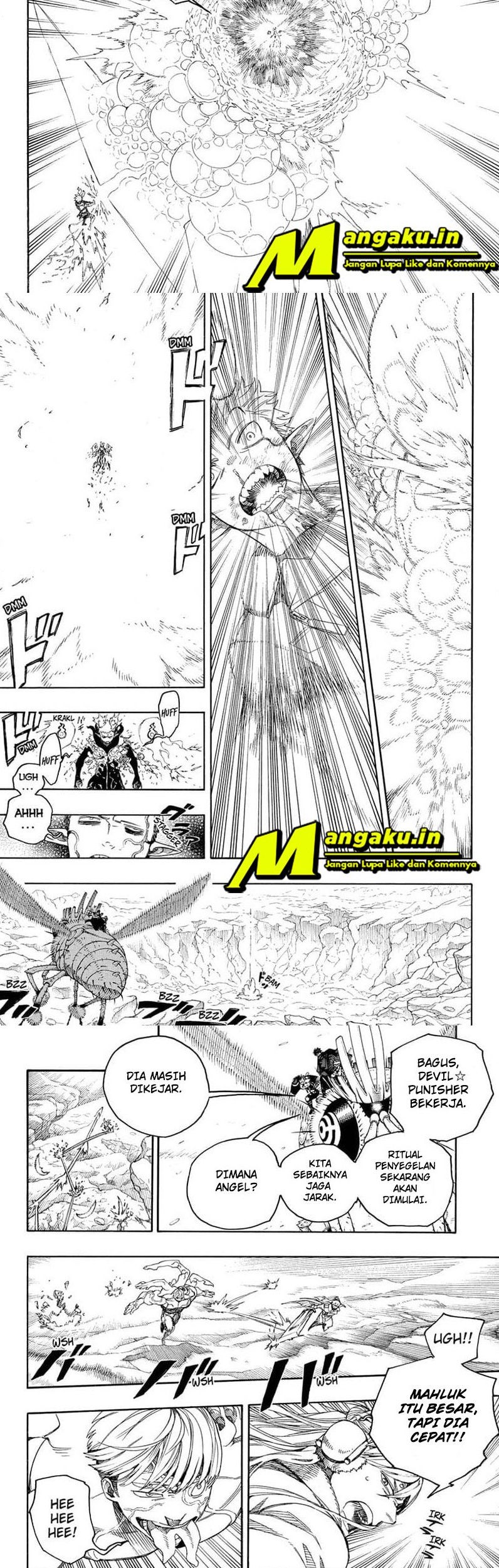 Ao no Exorcist chapter 137 halaman 3