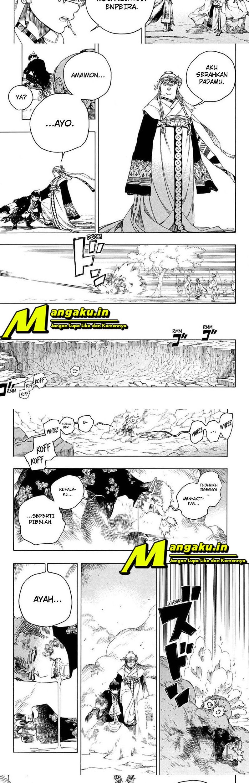 Ao no Exorcist chapter 137 halaman 5