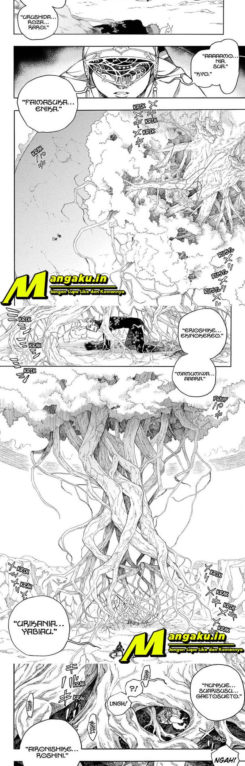 Ao no Exorcist chapter 137 halaman 9