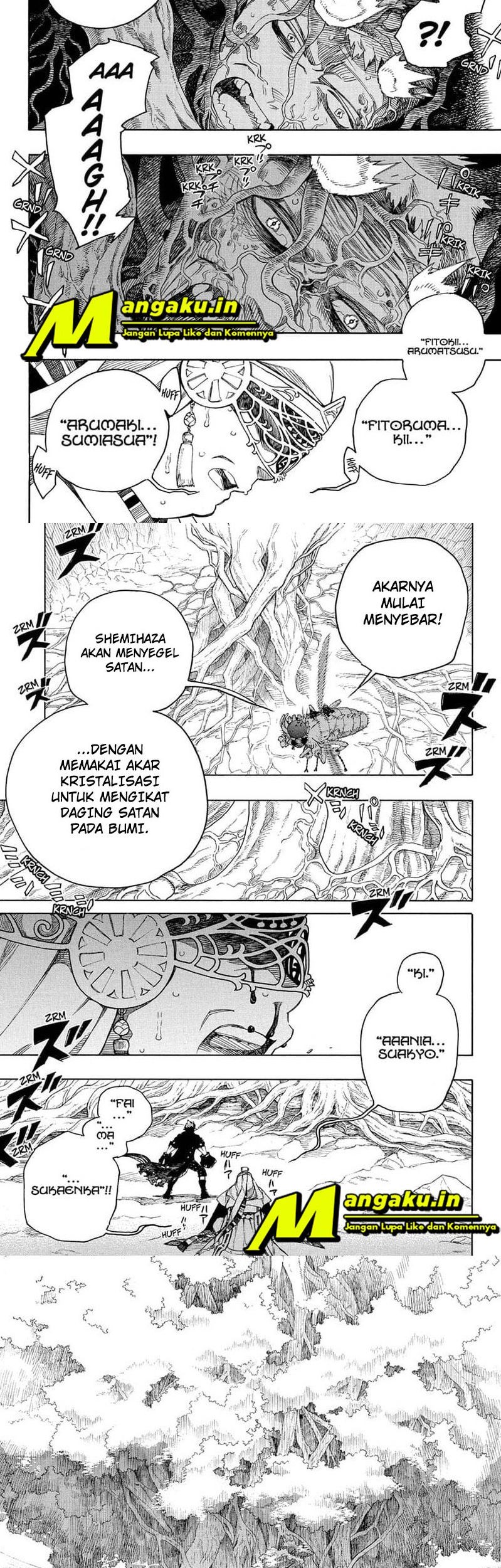 Ao no Exorcist chapter 137 halaman 10