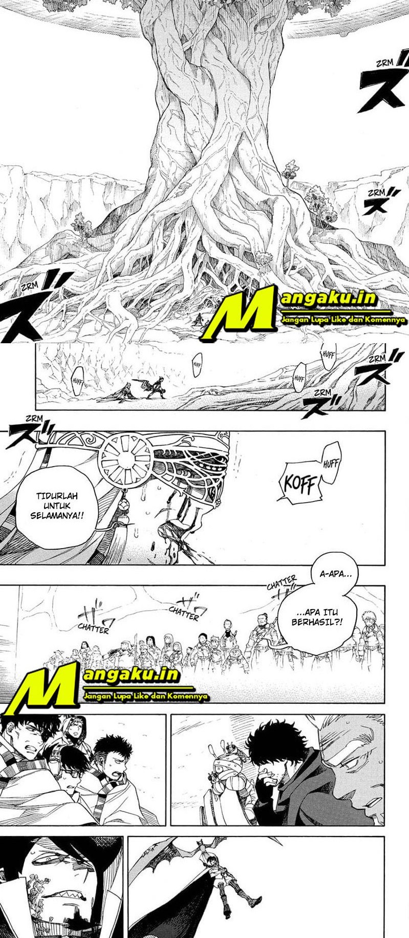 Ao no Exorcist chapter 137 halaman 11