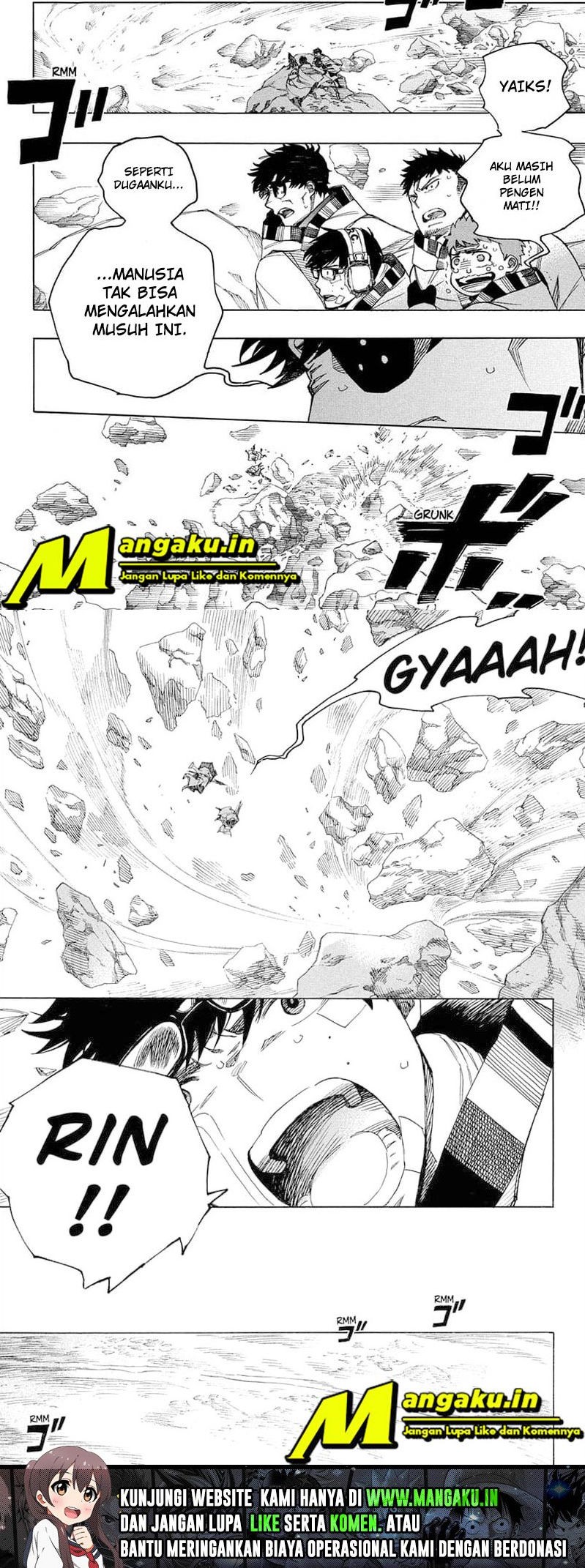 Ao no Exorcist chapter 137 halaman 16