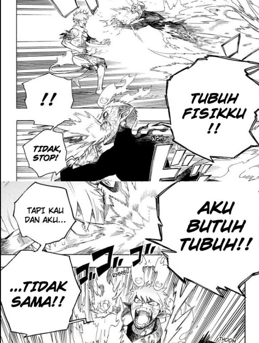 Ao no Exorcist chapter 138.1 halaman 15