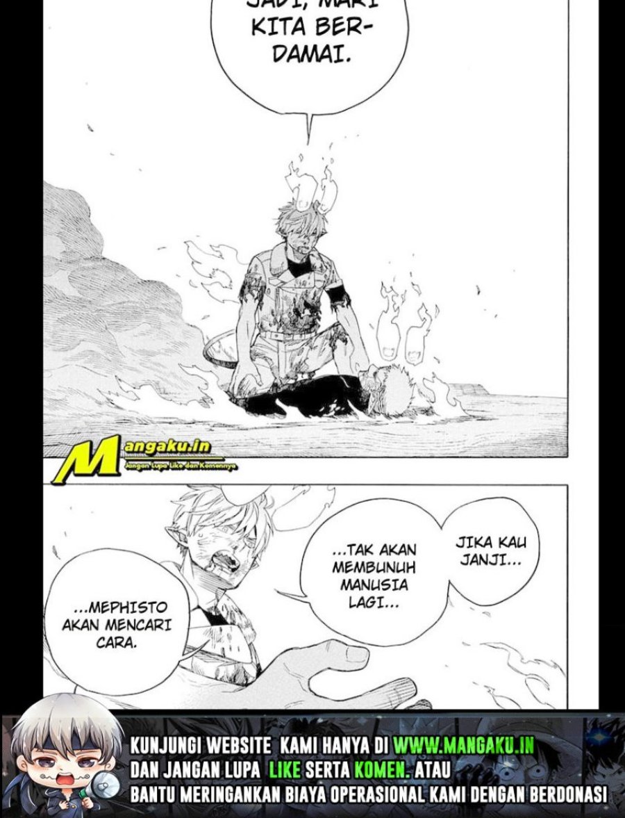 Ao no Exorcist chapter 138.1 halaman 18