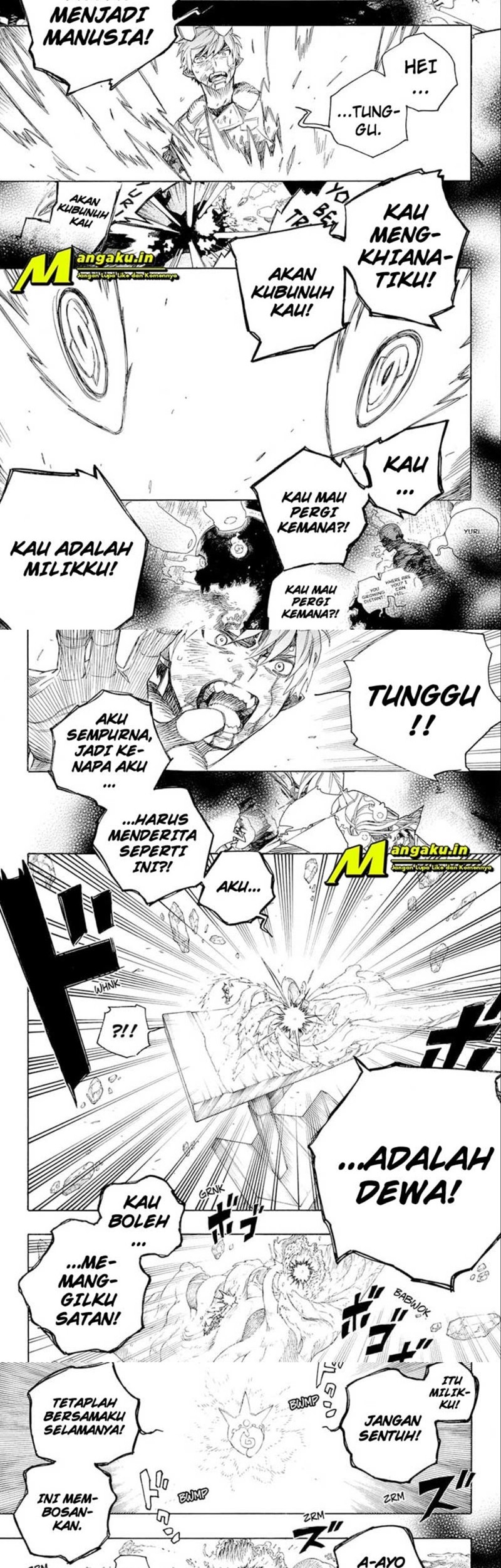 Ao no Exorcist chapter 138.2 halaman 4