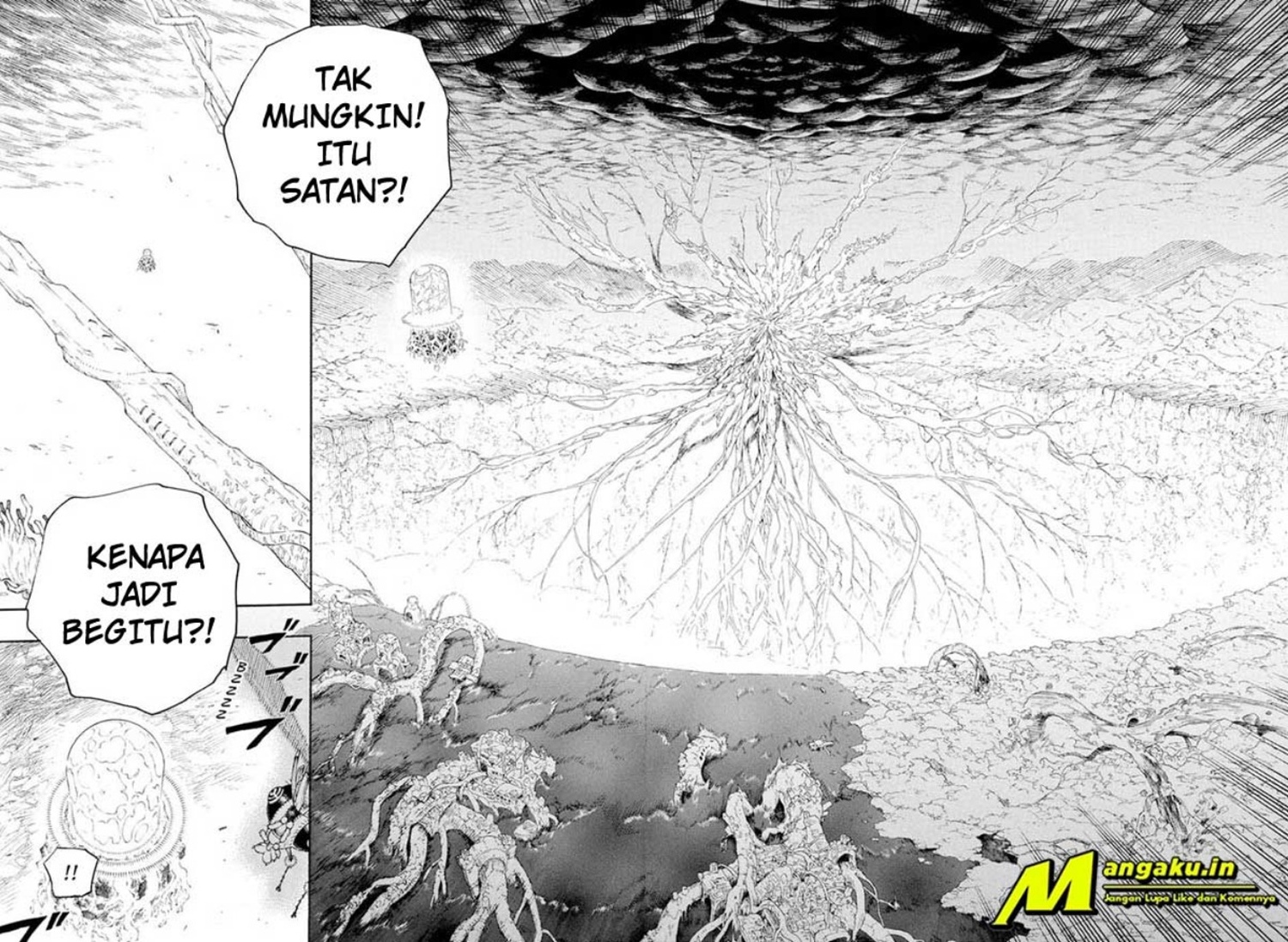 Ao no Exorcist chapter 138.2 halaman 8