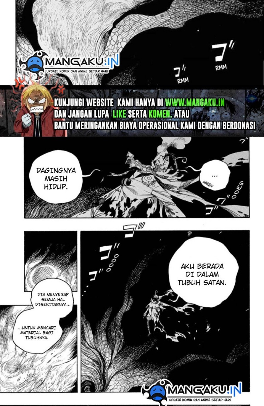 Ao no Exorcist Bab 139.1 halaman 9