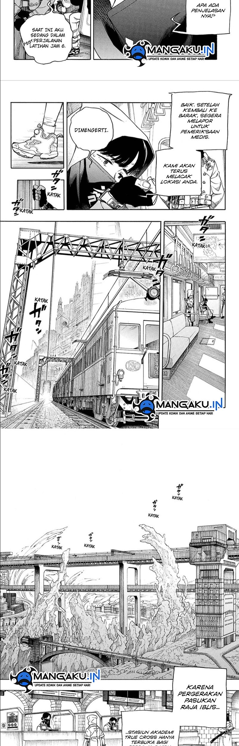Ao no Exorcist chapter 139.2 halaman 5