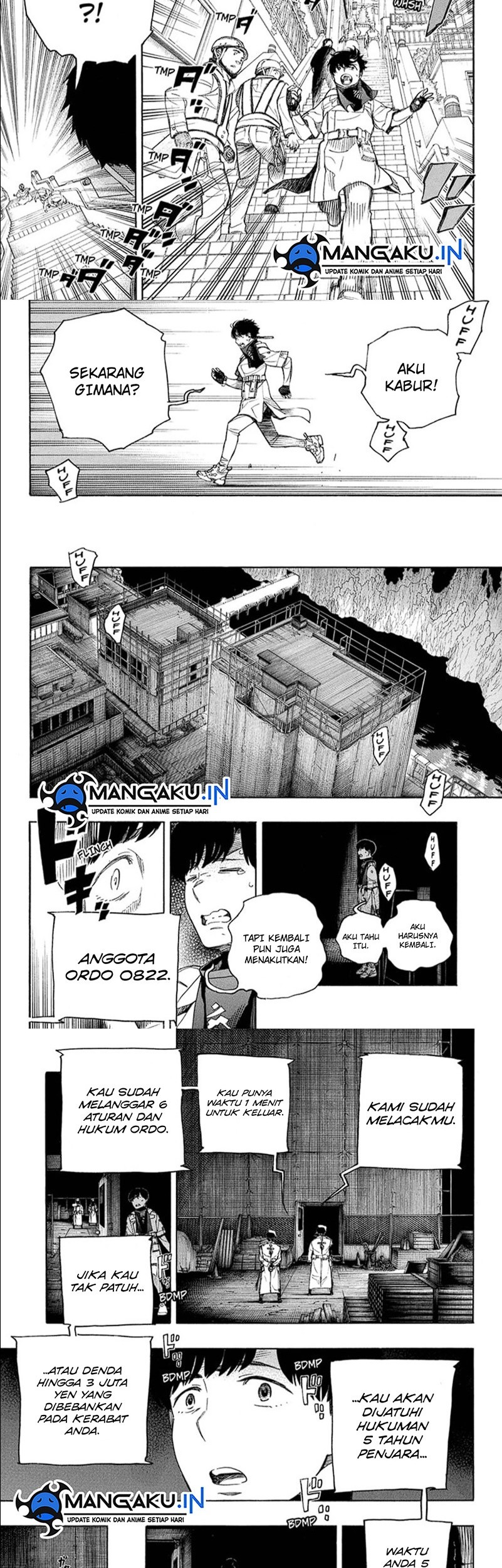 Ao no Exorcist chapter 139.2 halaman 15