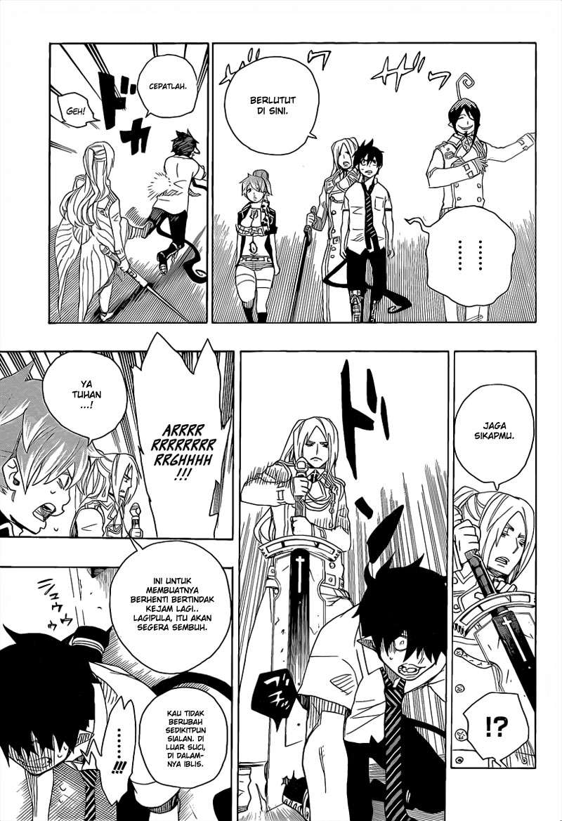 Ao no Exorcist chapter 14 halaman 27