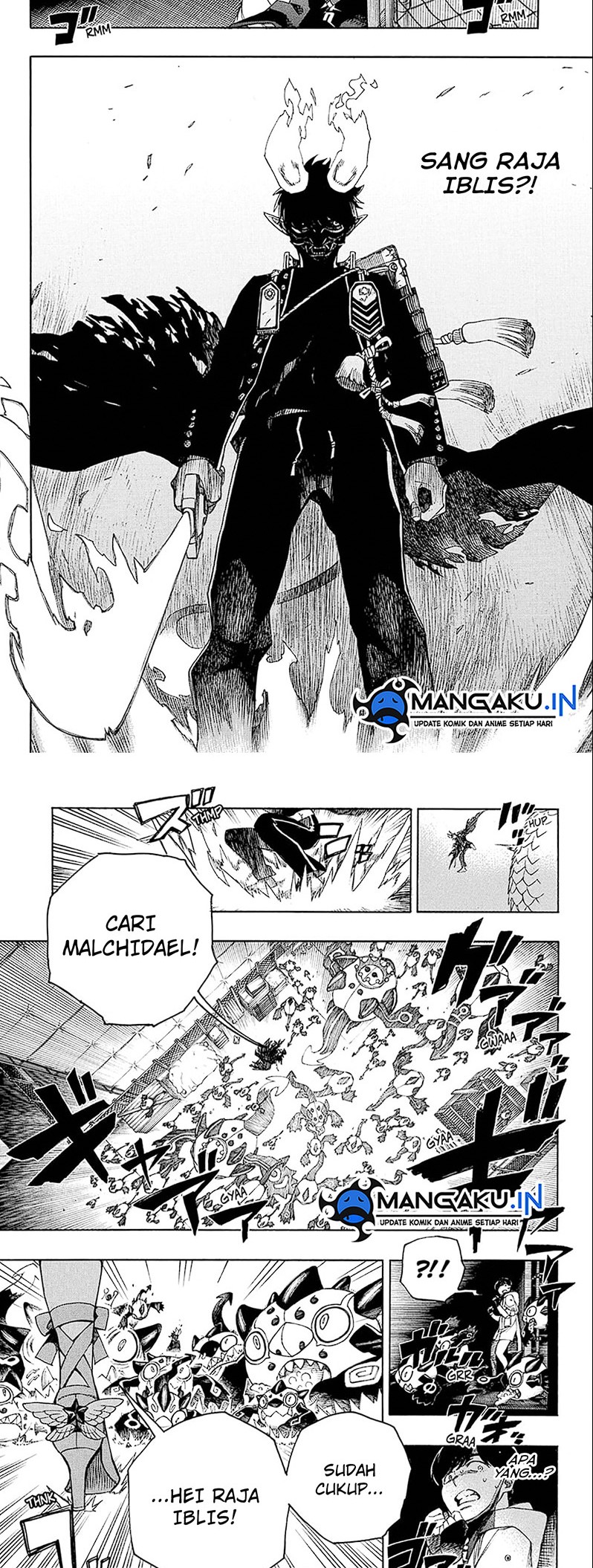 Ao no Exorcist chapter 140.1 halaman 2
