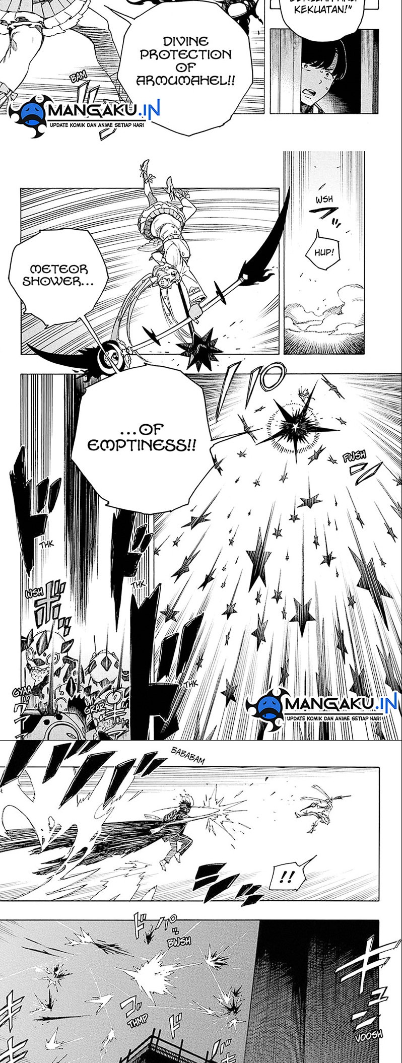 Ao no Exorcist chapter 140.1 halaman 4