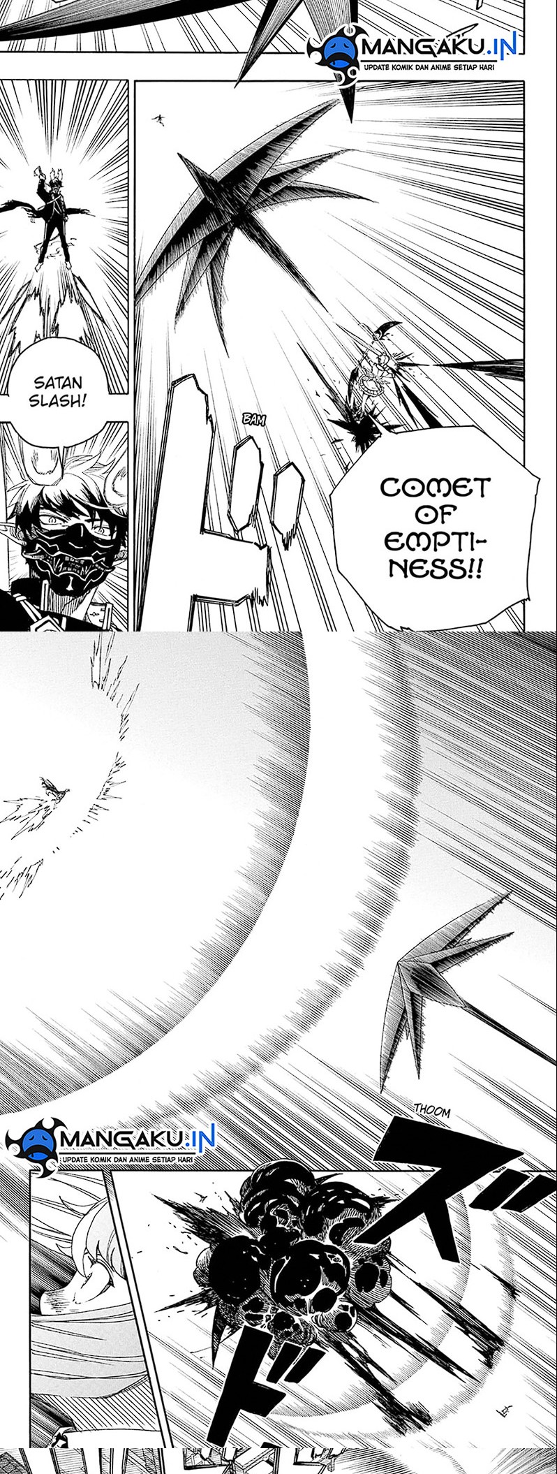 Ao no Exorcist chapter 140.1 halaman 6