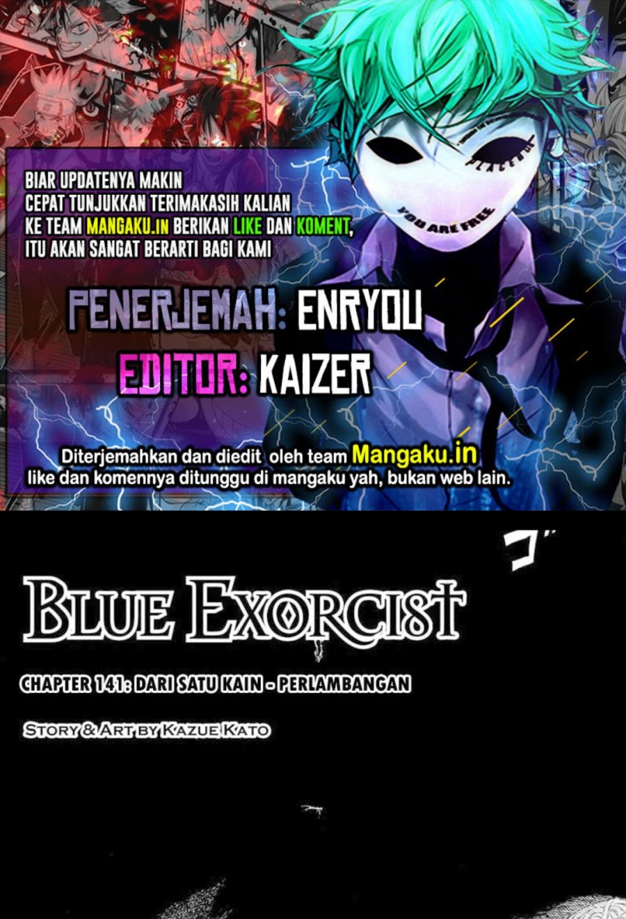 Ao no Exorcist Bab 141.1 halaman 1