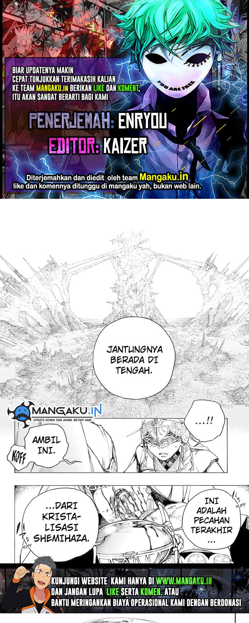 Ao no Exorcist chapter 141.2 halaman 1