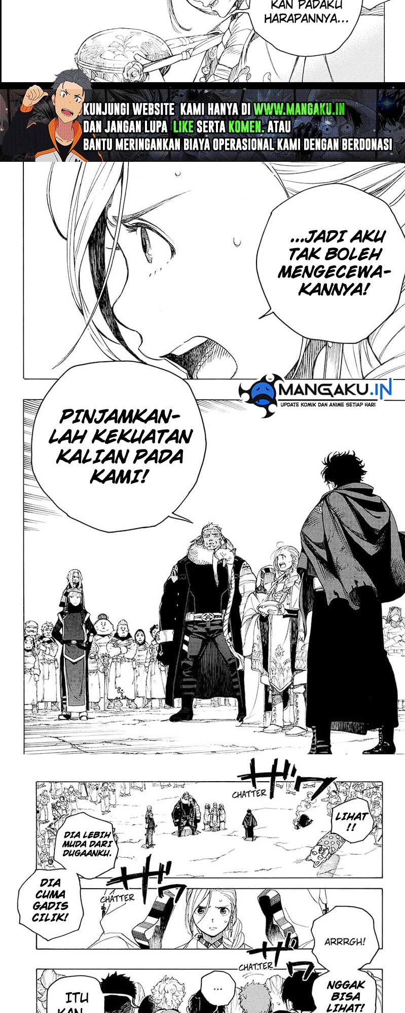 Ao no Exorcist chapter 141.2 halaman 6