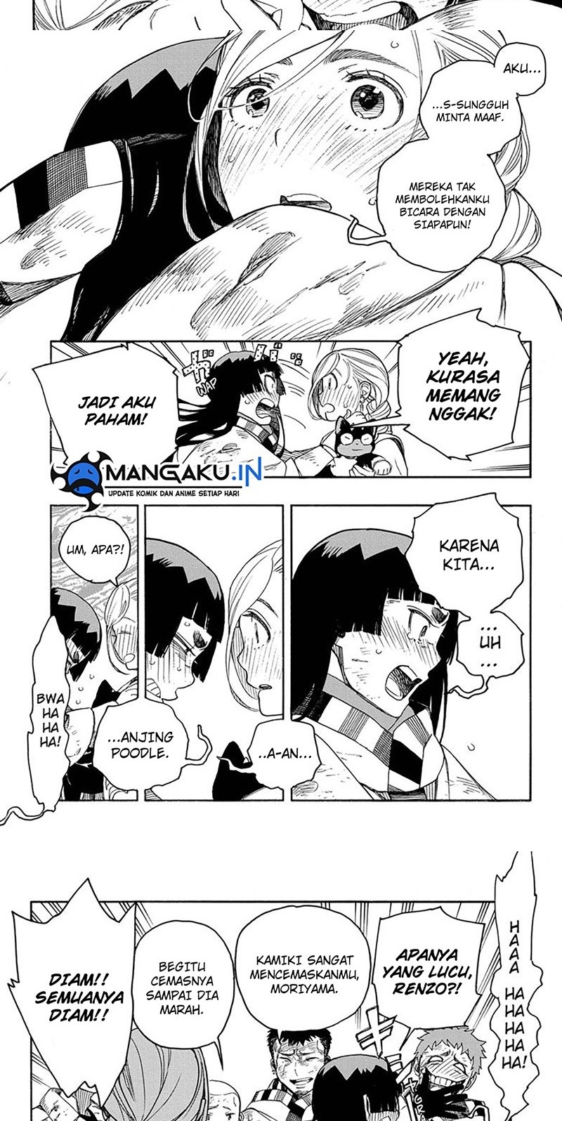 Ao no Exorcist chapter 142 halaman 4