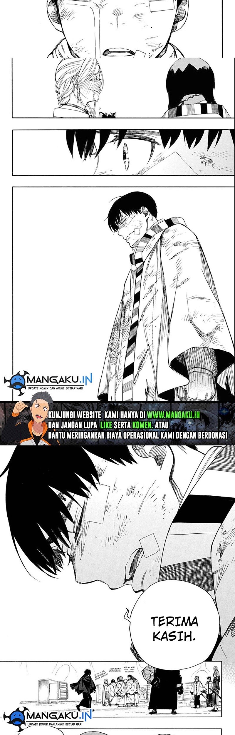 Ao no Exorcist chapter 142 halaman 7
