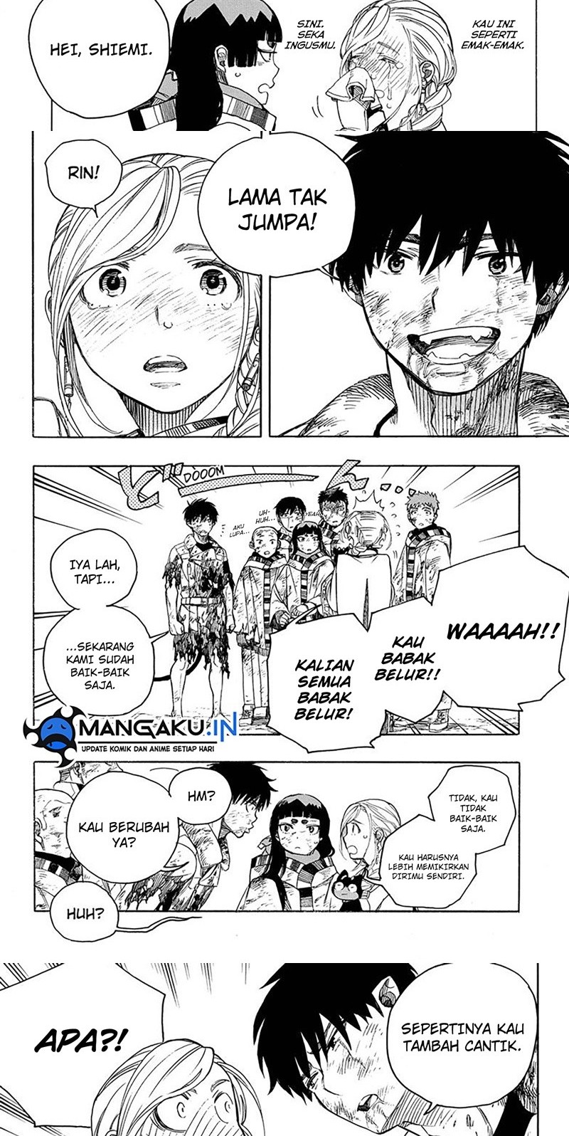 Ao no Exorcist chapter 142 halaman 8