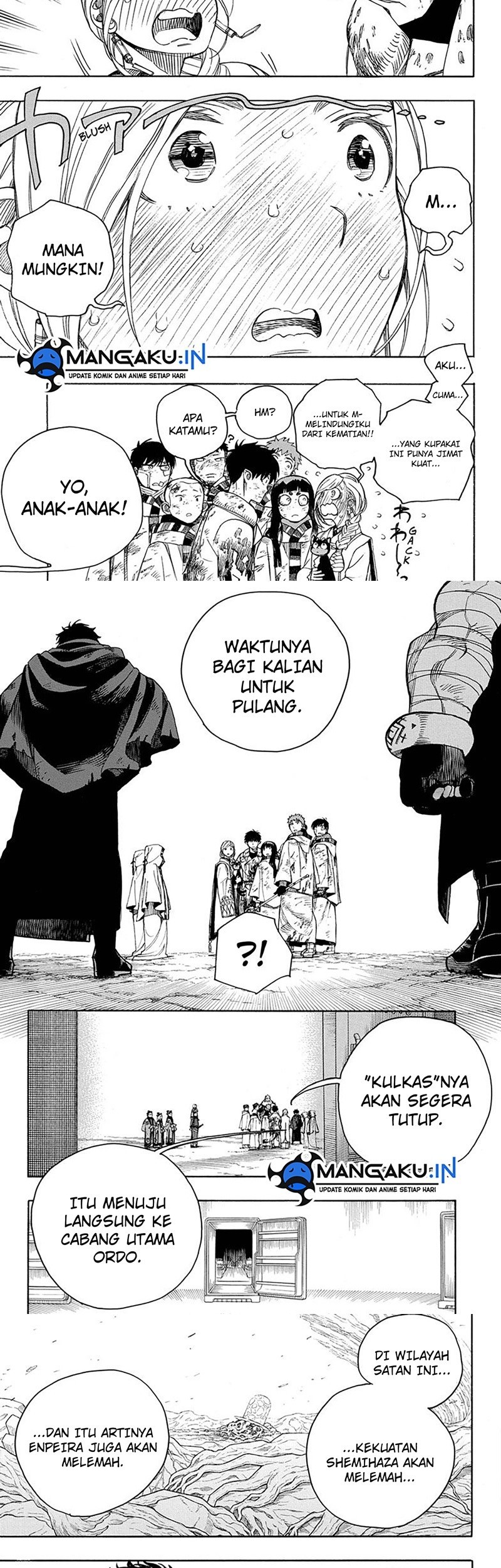 Ao no Exorcist chapter 142 halaman 9