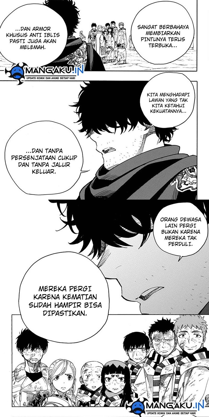 Ao no Exorcist chapter 142 halaman 10