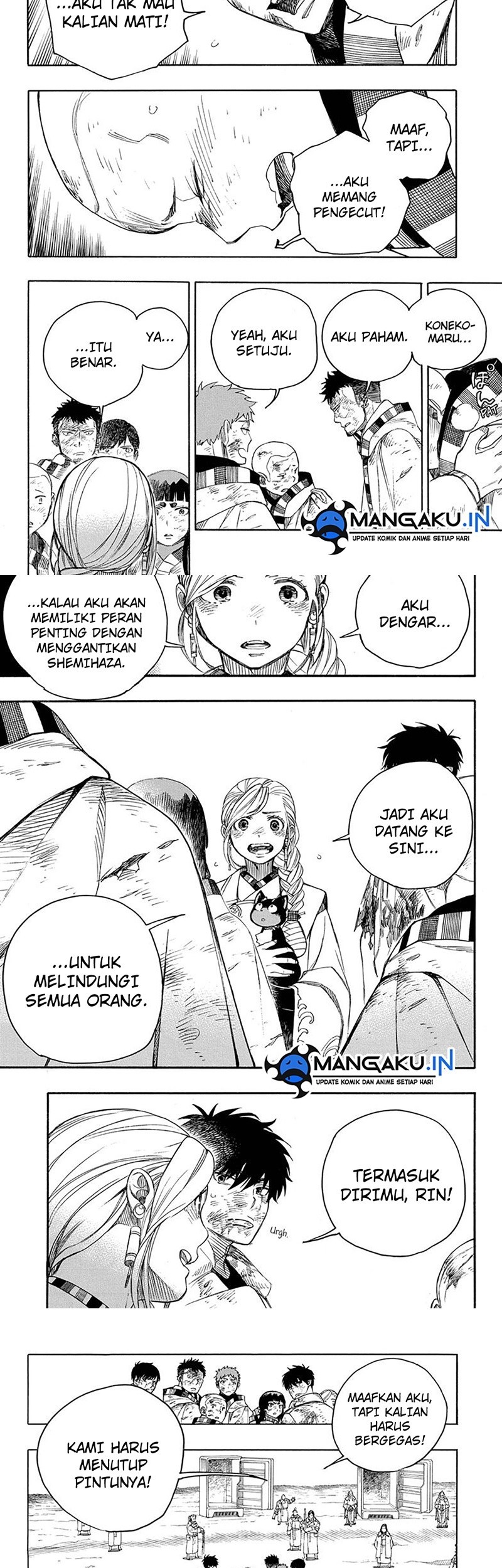 Ao no Exorcist chapter 142 halaman 13