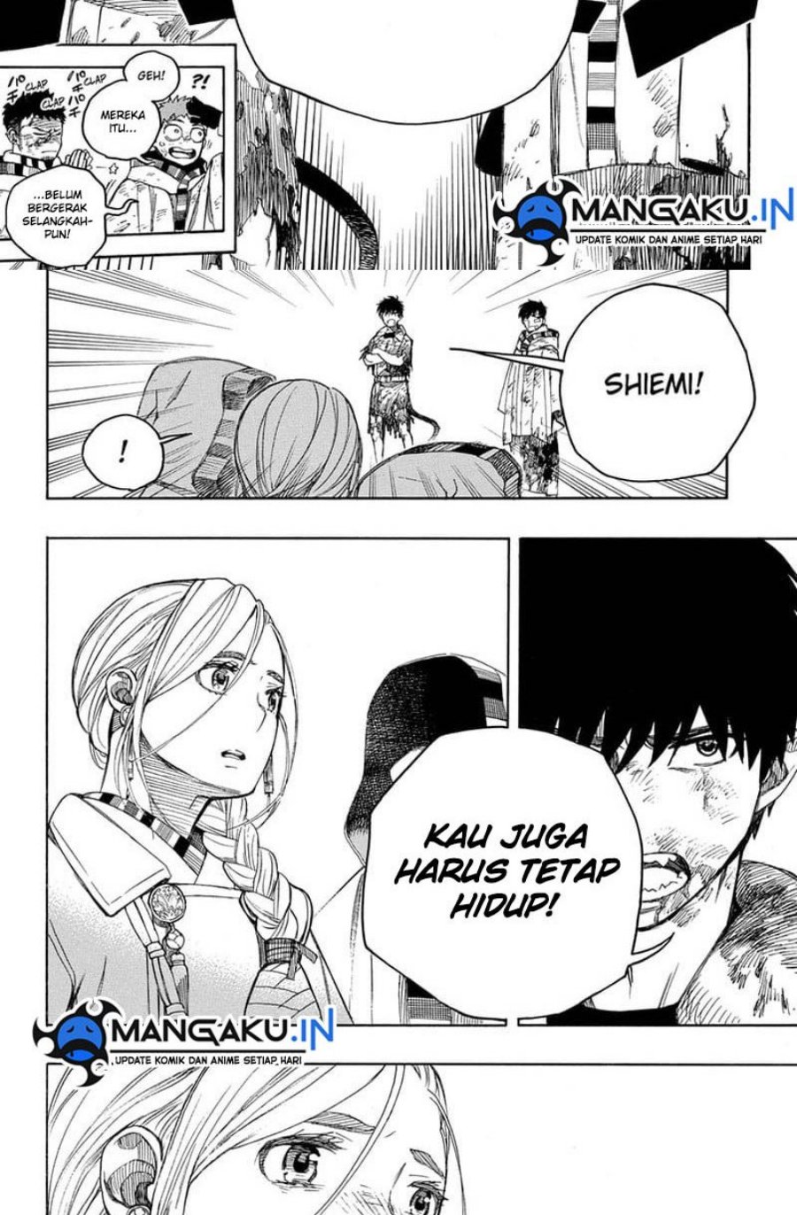 Ao no Exorcist chapter 143.1 halaman 8