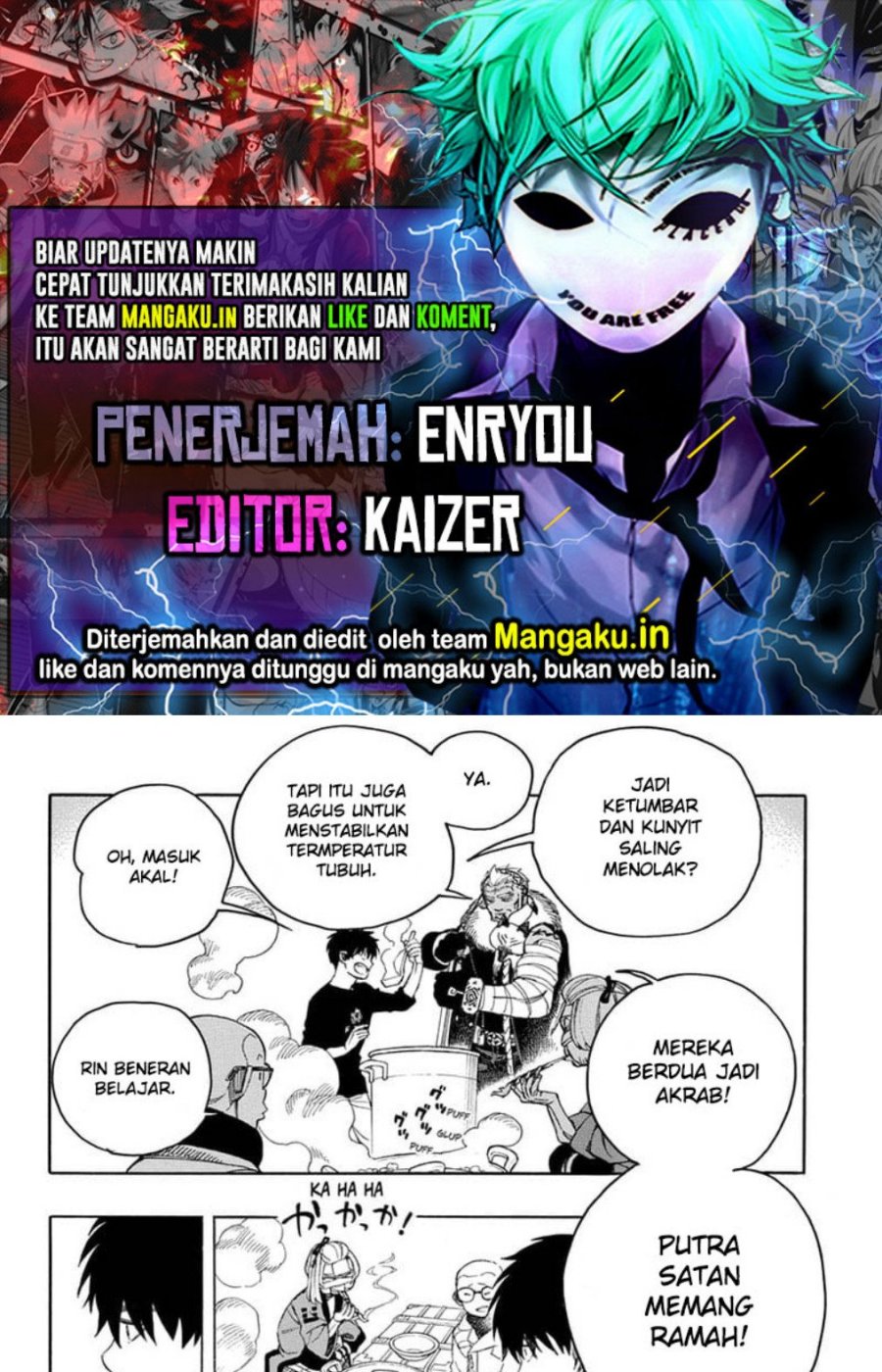 Ao no Exorcist Bab 143.2 halaman 1
