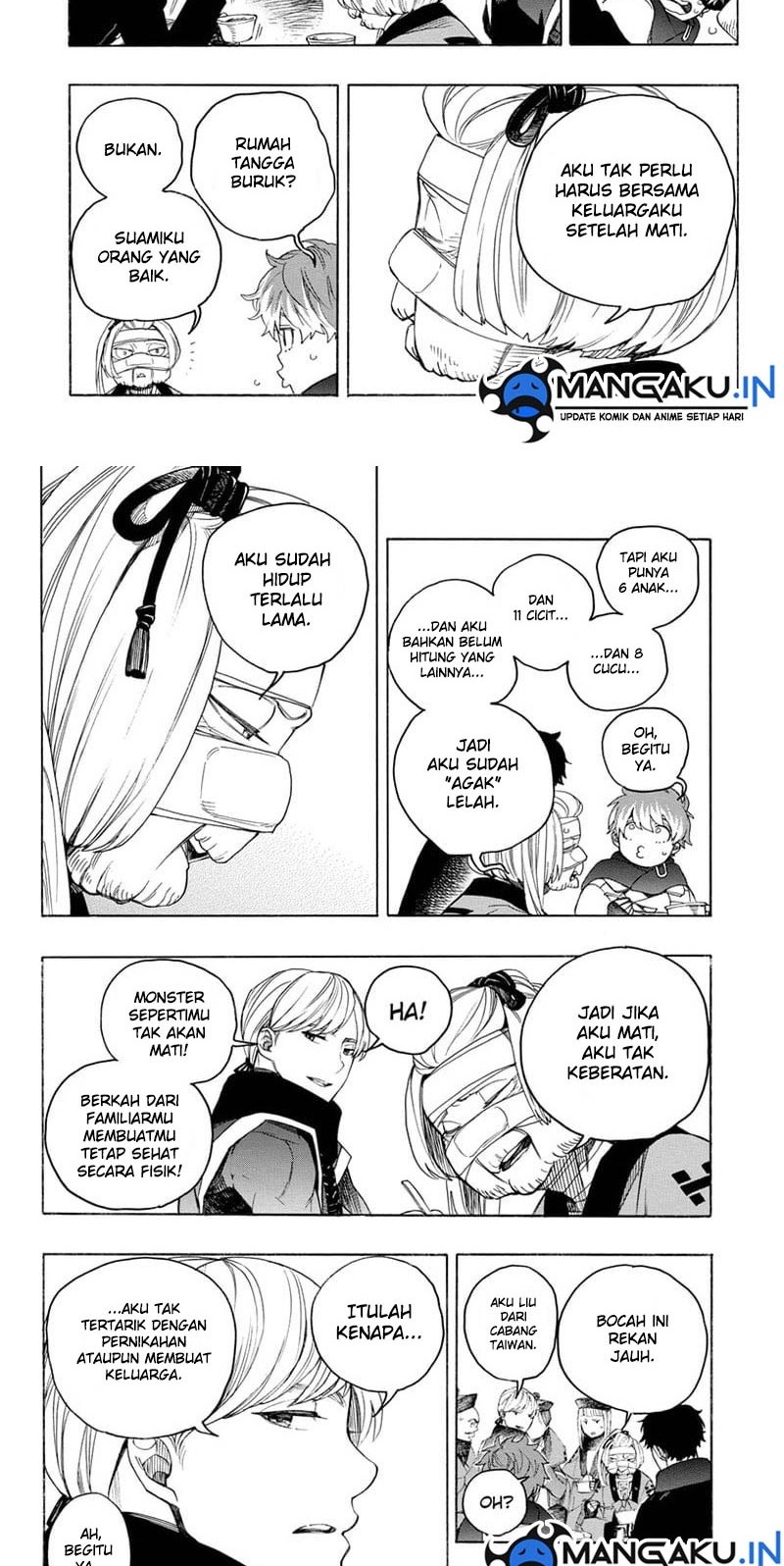Ao no Exorcist chapter 144.1 halaman 2