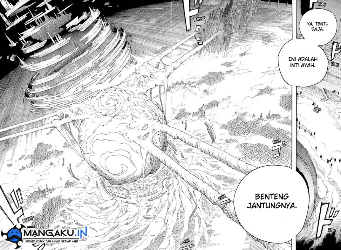 Ao no Exorcist chapter 144.2 halaman 6