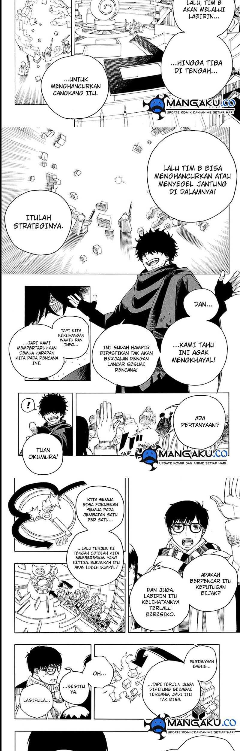Ao no Exorcist Bab 145 halaman 7