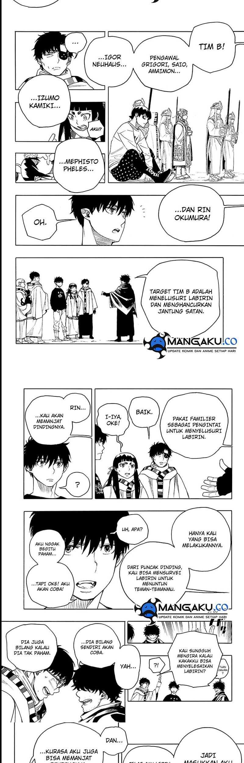 Ao no Exorcist Bab 145 halaman 9
