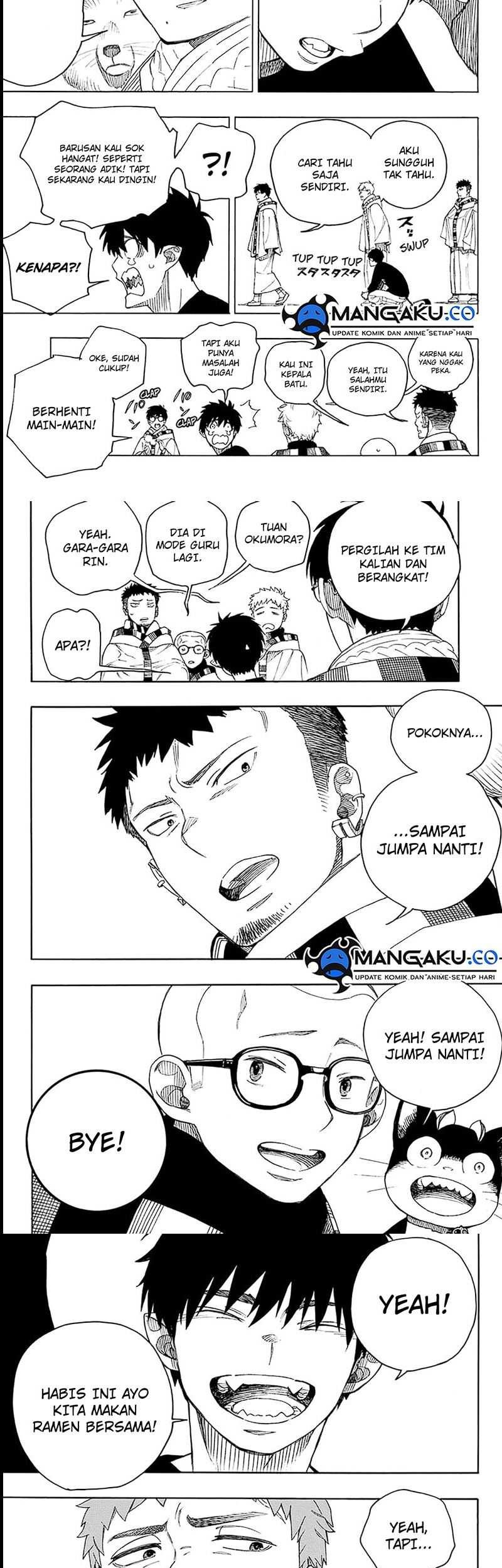 Ao no Exorcist Bab 145 halaman 17
