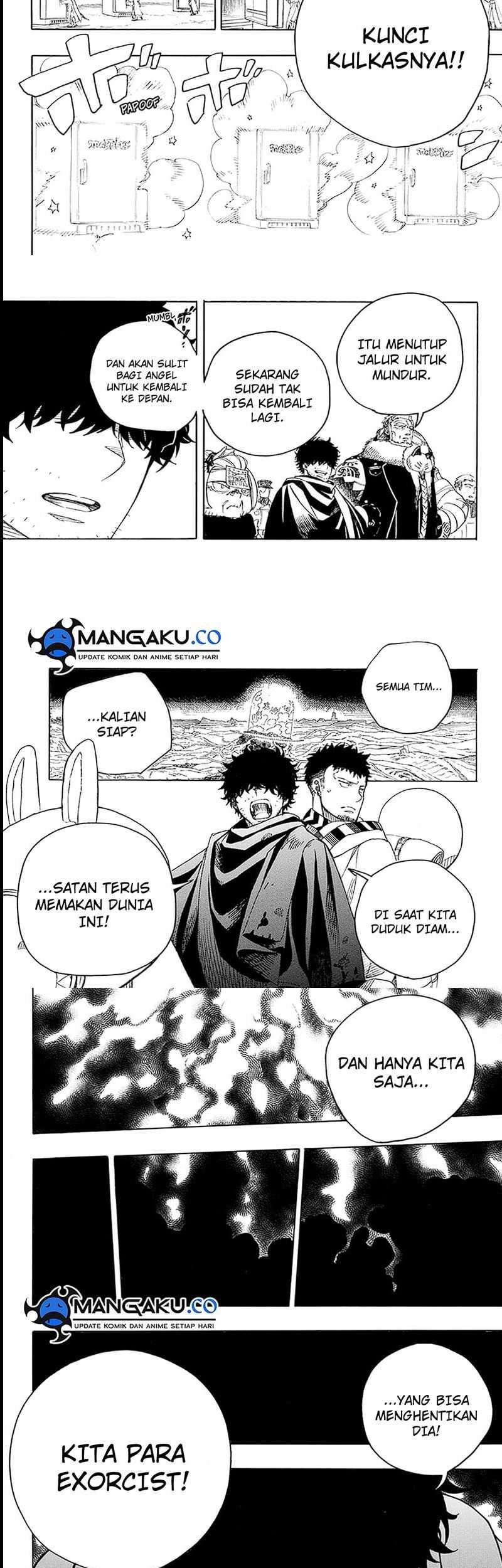 Ao no Exorcist Bab 145 halaman 19