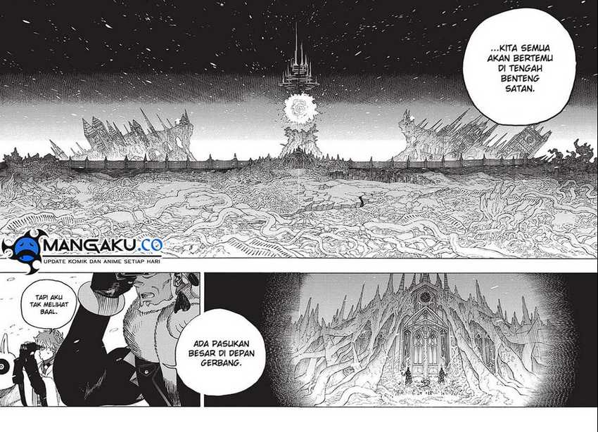 Ao no Exorcist chapter 146.1 halaman 21