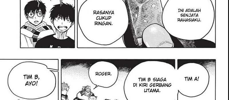 Ao no Exorcist chapter 146.1 halaman 26