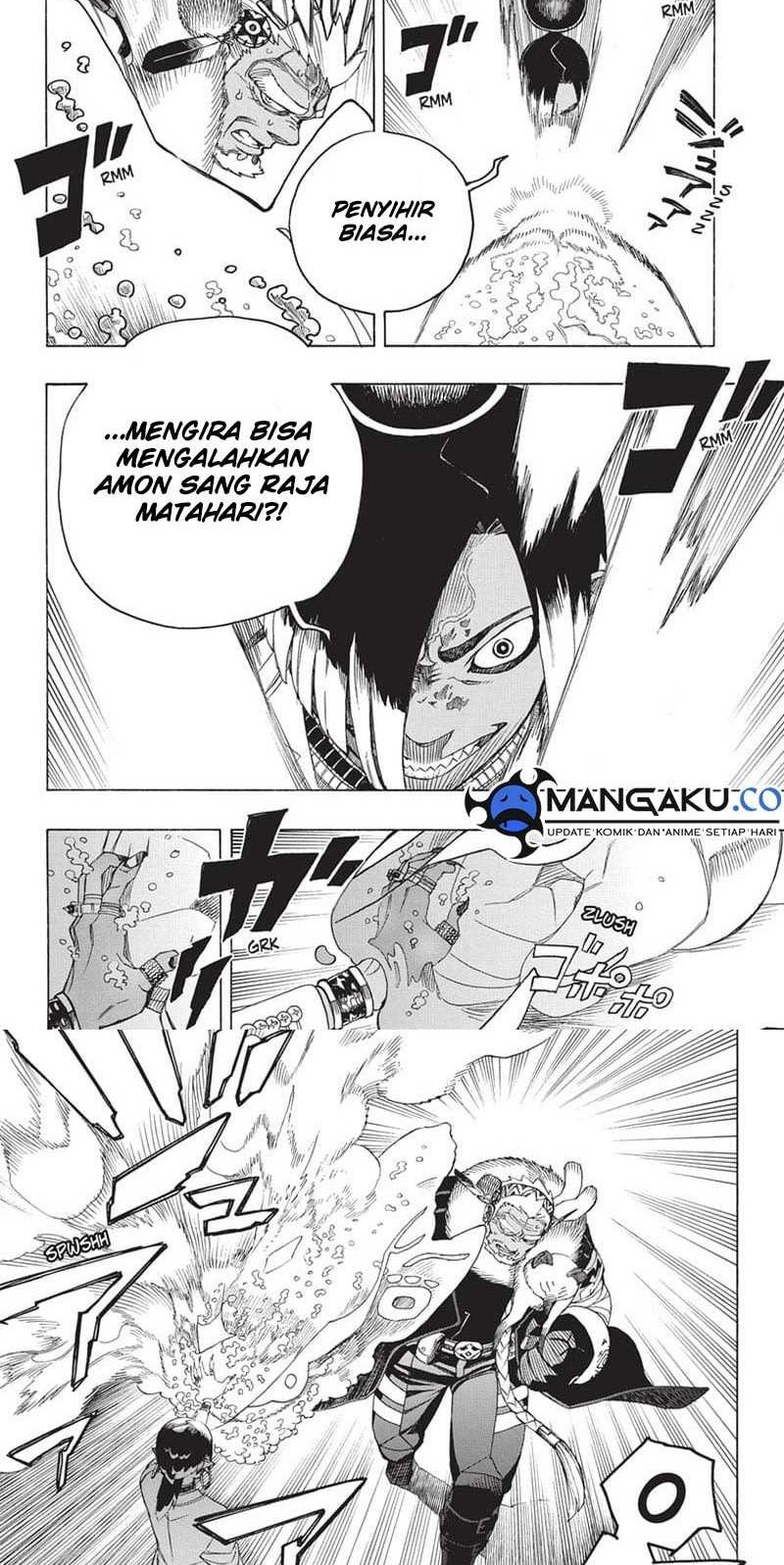 Ao no Exorcist chapter 146.2 halaman 4