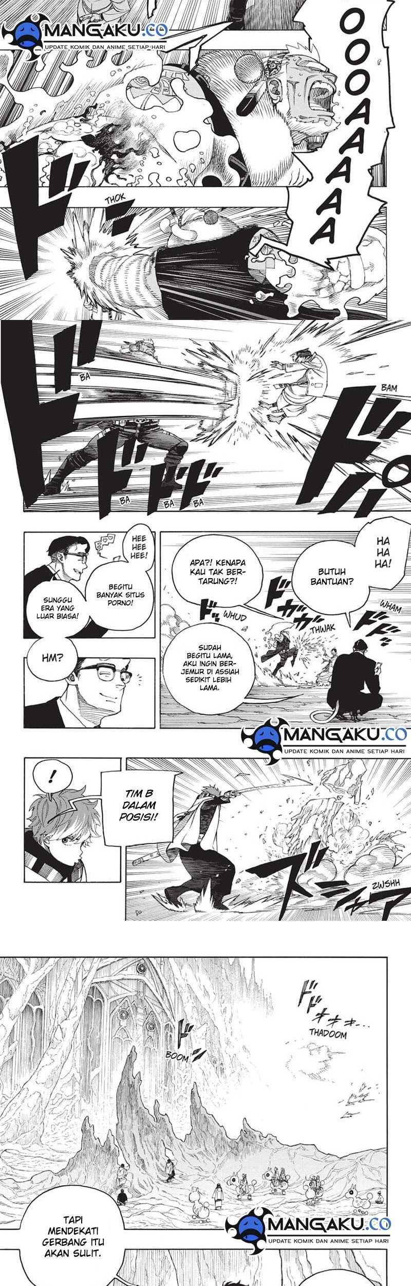 Ao no Exorcist chapter 146.2 halaman 5