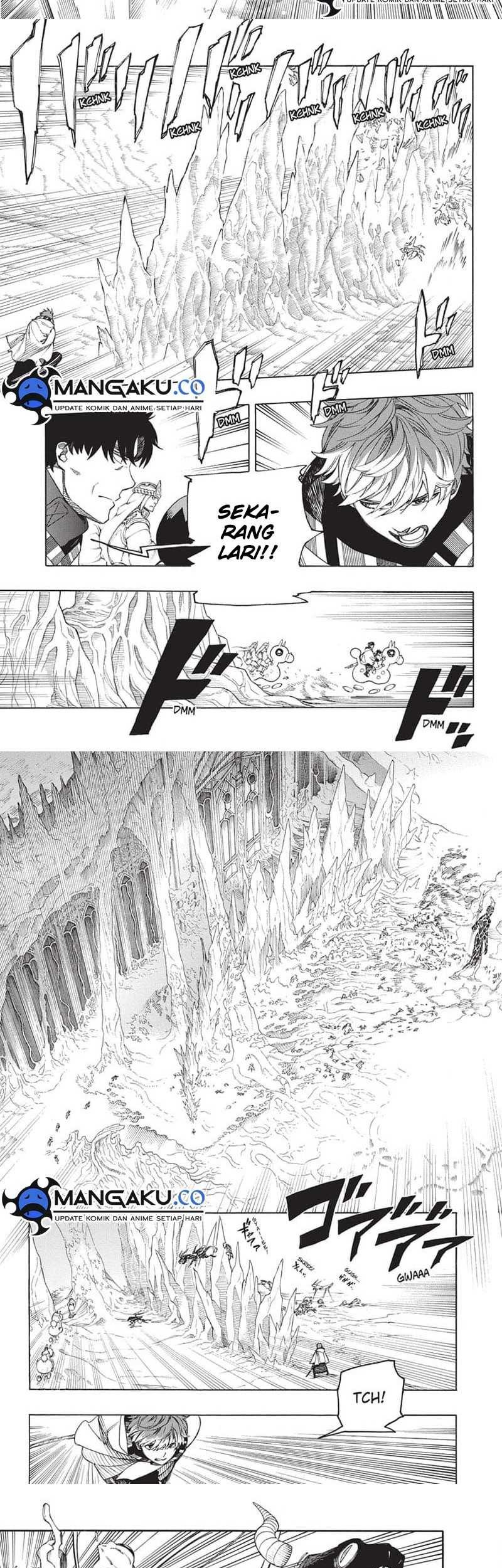 Ao no Exorcist chapter 146.2 halaman 7