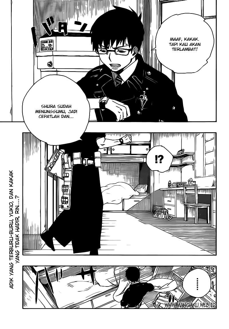 Ao no Exorcist Bab 15 halaman 1