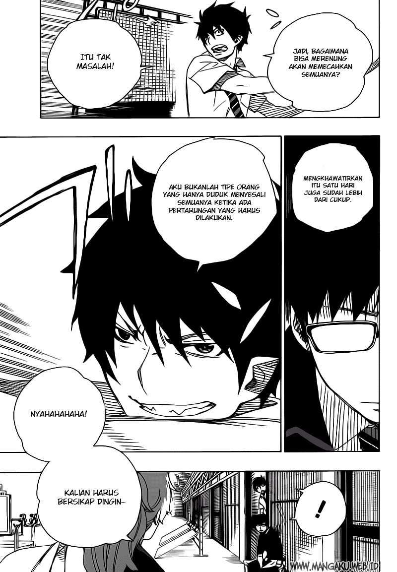 Ao no Exorcist Bab 15 halaman 17