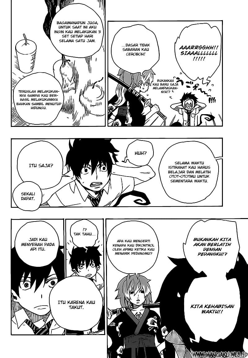 Ao no Exorcist Bab 15 halaman 22