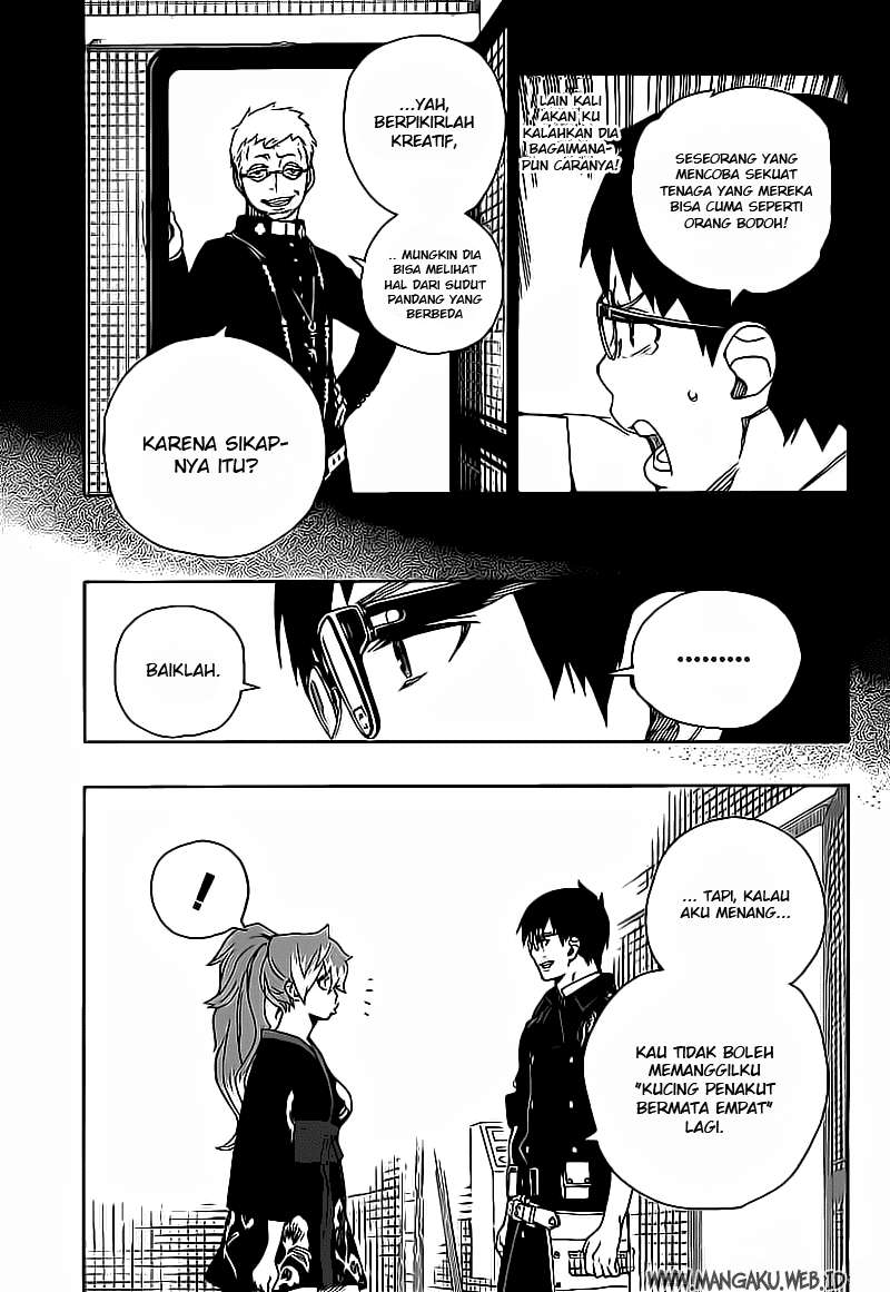 Ao no Exorcist Bab 15 halaman 27