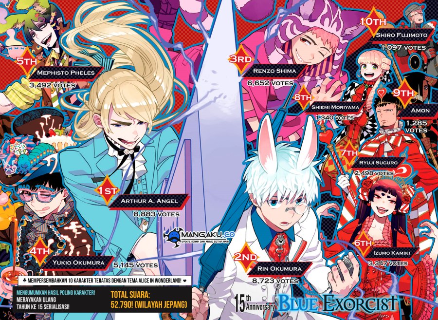 Ao no Exorcist chapter 152 halaman 2
