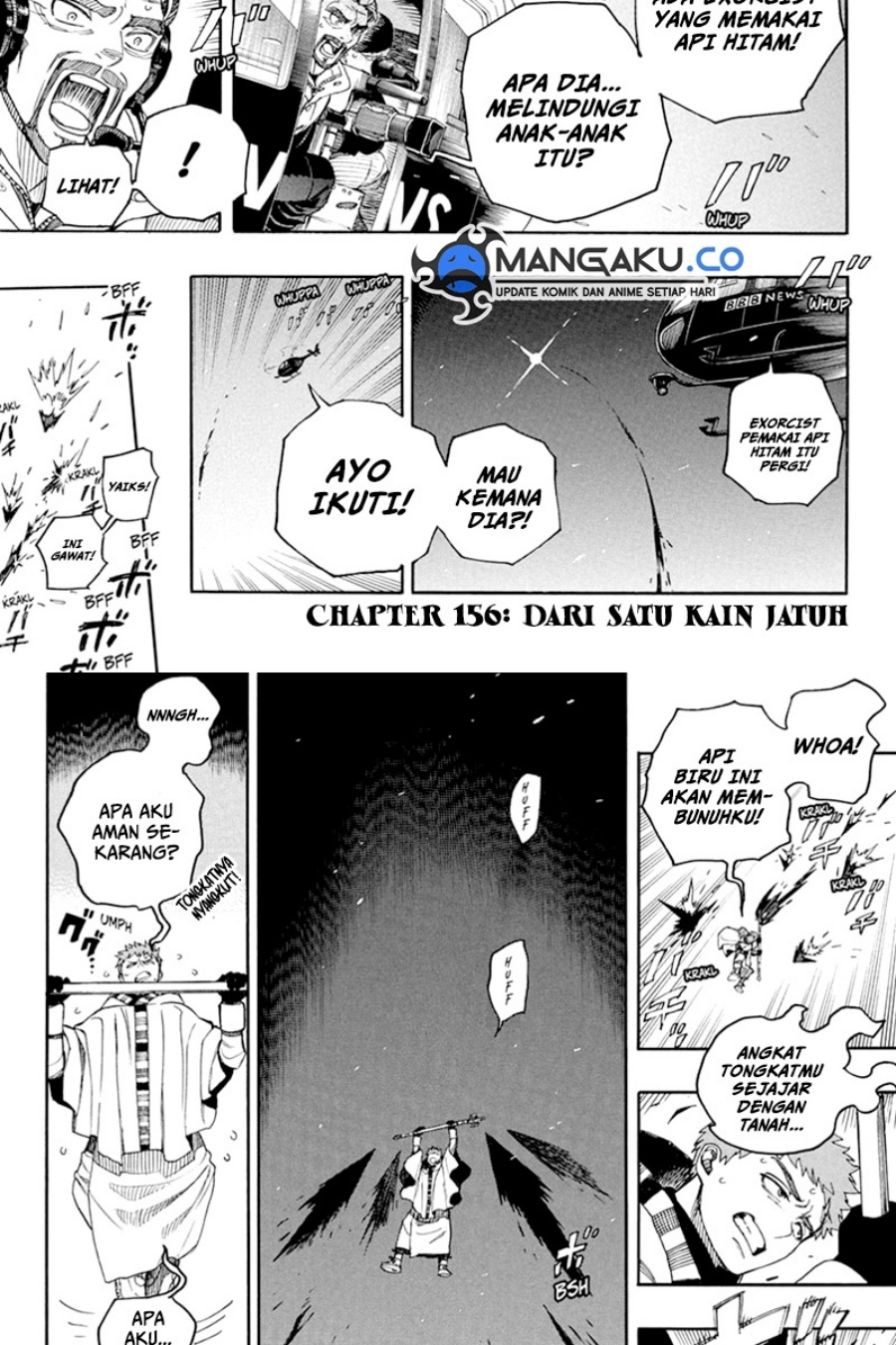 Ao no Exorcist chapter 156.2 halaman 2